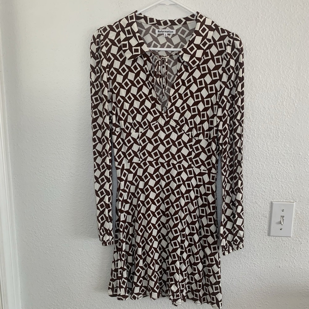 reformation dress Will mini‎ dress size 8 see measurements - Picture 2 of 11